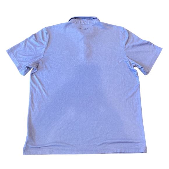 Travis Mathew Men's Make Camp Golf Polo Blueish Purple Size XXL - Picture 2 of 10